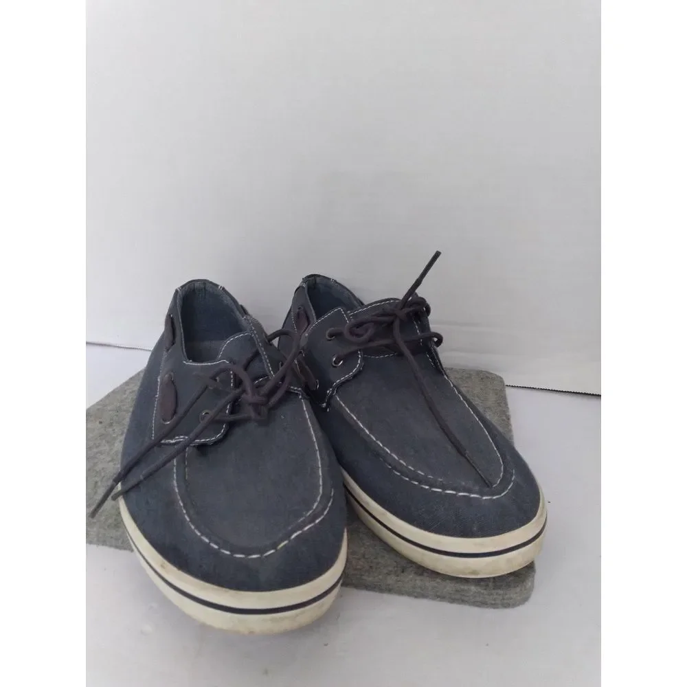Mossimo Supply Co. Denim Boat Shoes Casual‎ Loafers Comfort Size?